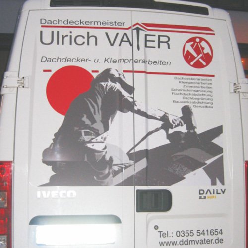 Dachdeckermeister Ulrich Vater