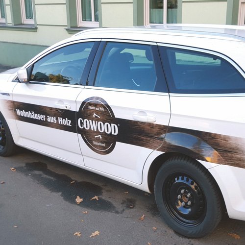 Fahrzeugbeschriftung Cowood